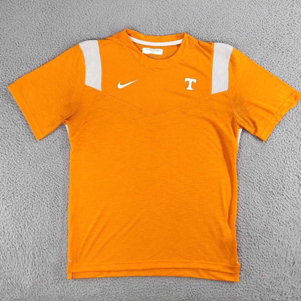 Nike Tennessee Volunteers T Shirt Mens Large Team Player Issued On Field Dri Fit